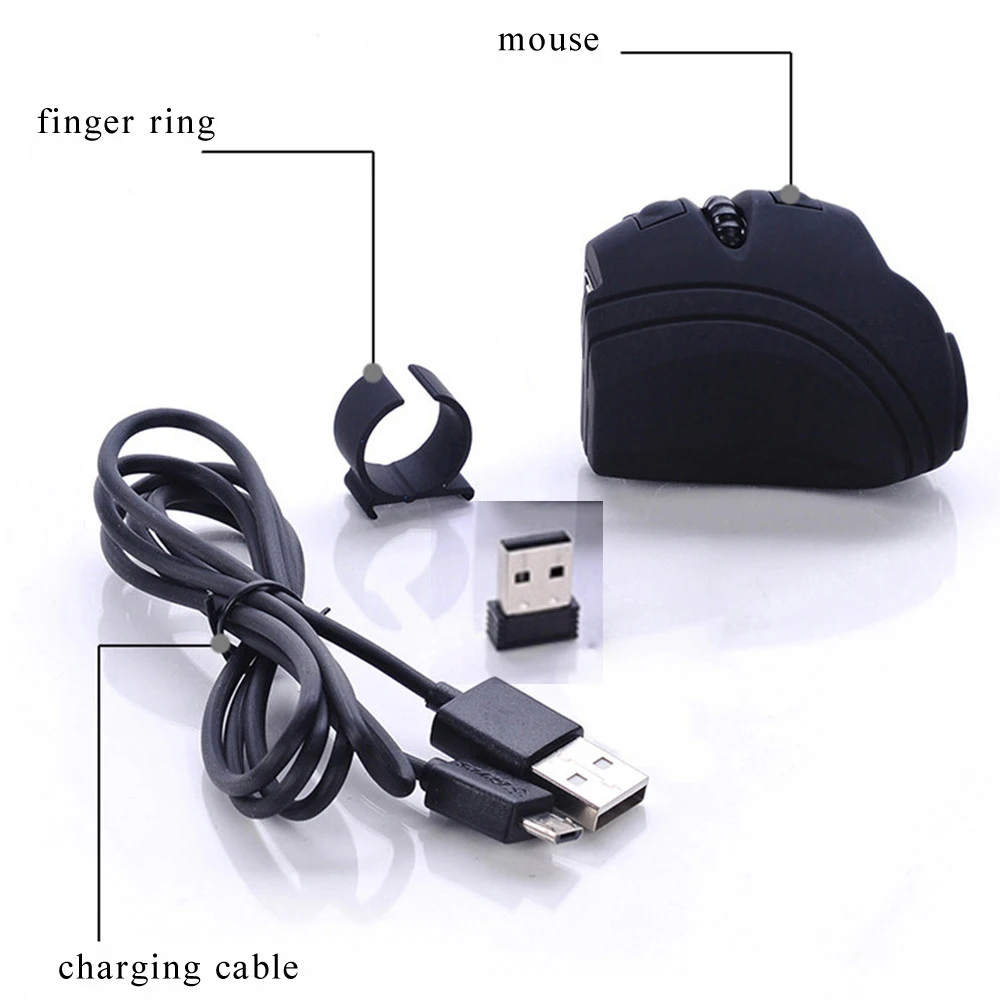 Мышь Компьютерная аккумуляторная беспроводная 1000 точек/дюйм USB 2 4 ГГц|Мыши| |