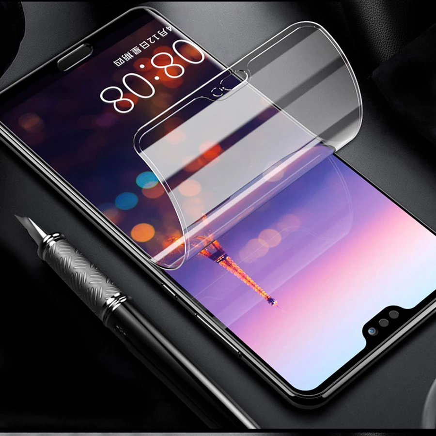 Мягкая Гидрогелевая пленка для Huawei P40 P20 P30 Pro Mate 20 Защитная Honor 9X 8X 10 30 Not