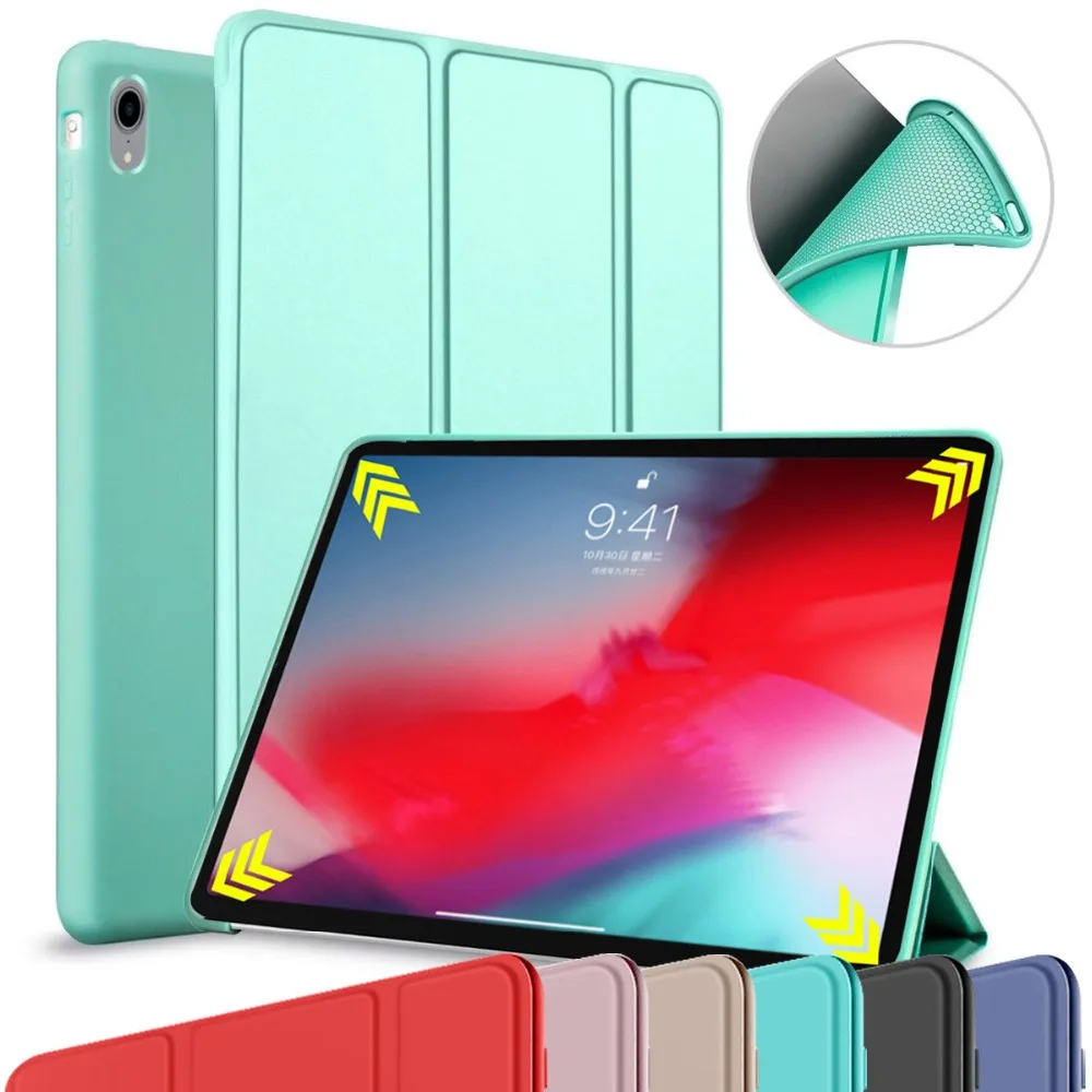 Чехол для iPad Pro 11 &quot2018 Умный Магнитный ударопрочный ультратонкий Гибридный