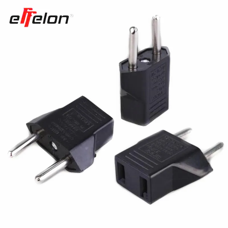 Effelon хорошее качество США в ЕС вилка евро вилки адаптер питания зарядное