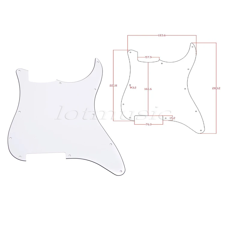 4 шт. защита для гитары 3 слоя белый пустой замены струна | Спорт и развлечения