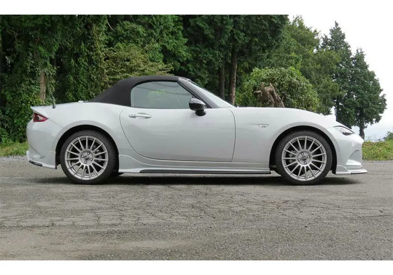 Автомобильные аксессуары для Mazda MX5 ND5RC родстер Miata ESQ стиль углеродное волокно боковая юбка ND глянцевая отделка двери шаг крышка Тюнинг Комплект