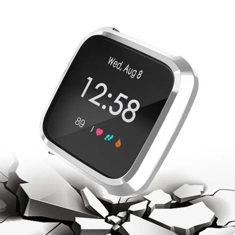 Smart Watch TPU Case Cover for Fitbit Versa Lite Silicone Electroplated Protective Cases | Электроника