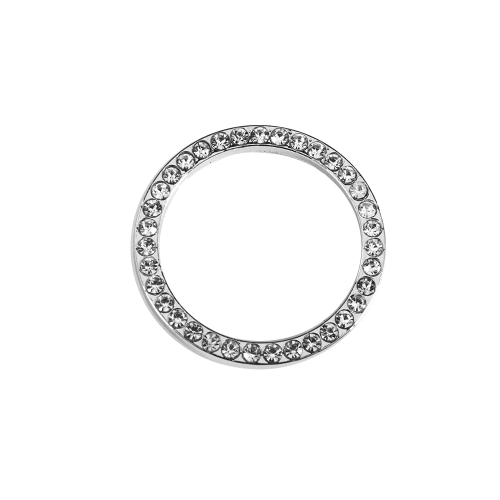 Автомобильный Кристалл Rhinestone кольцо авто двигатель старт стоп декоративное