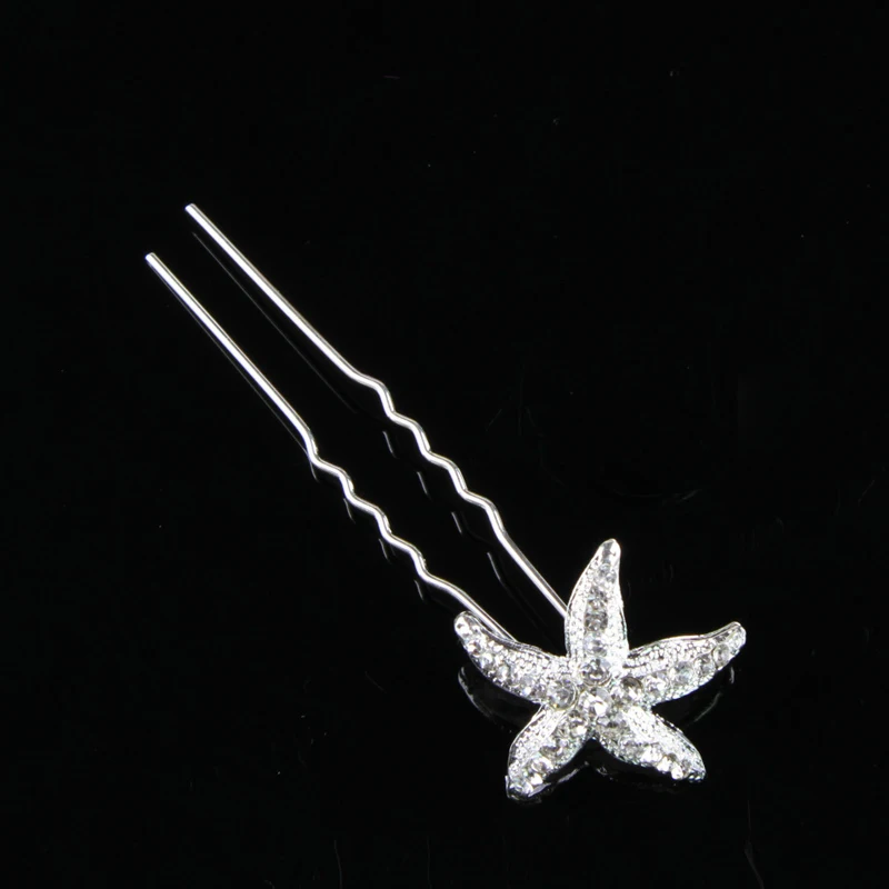 Кристалл невесты Украшения для волос U Стиль дамы Женские аксессуары Для женщин