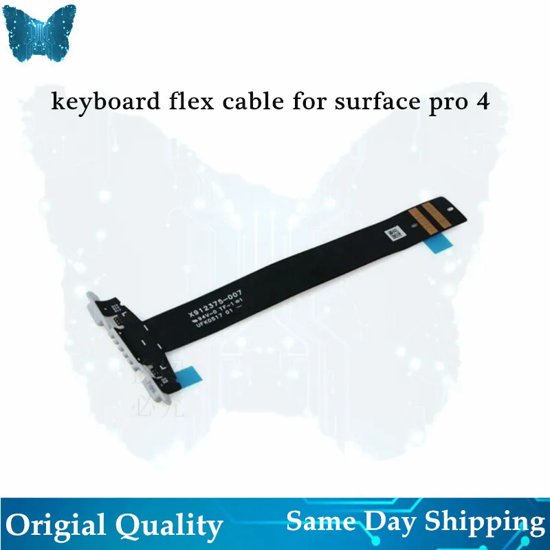 Оригинальный гибкий кабель клавиатуры для Microsoft Surface Pro 4 гнездо платы X912375