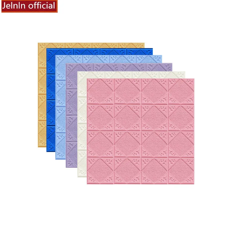 Самоклеящиеся 3D обои С Рисунком Листьев мягкая Водонепроницаемая Сумочка для