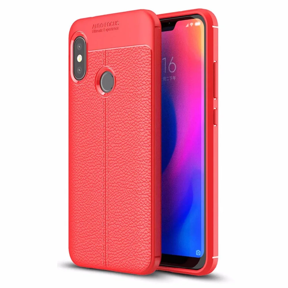 Чехол для Xiaomi Mi A2 чехол Lite прочный силиконовый кожаный мягкий защитный телефона |