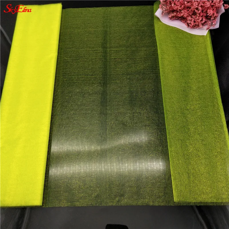 10m Tulle Crystal Roll Organza Fabric Wedding Decoration Backdrop DIY Gauze Baby Shower Birthday Party Decor 6Z | Дом и сад