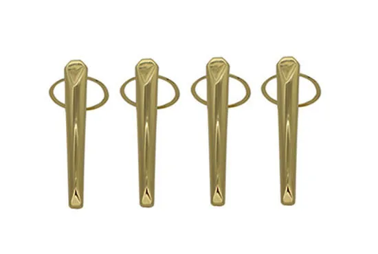 Золотистый зажим для ручки больших джентльменов | Канцтовары офиса и дома