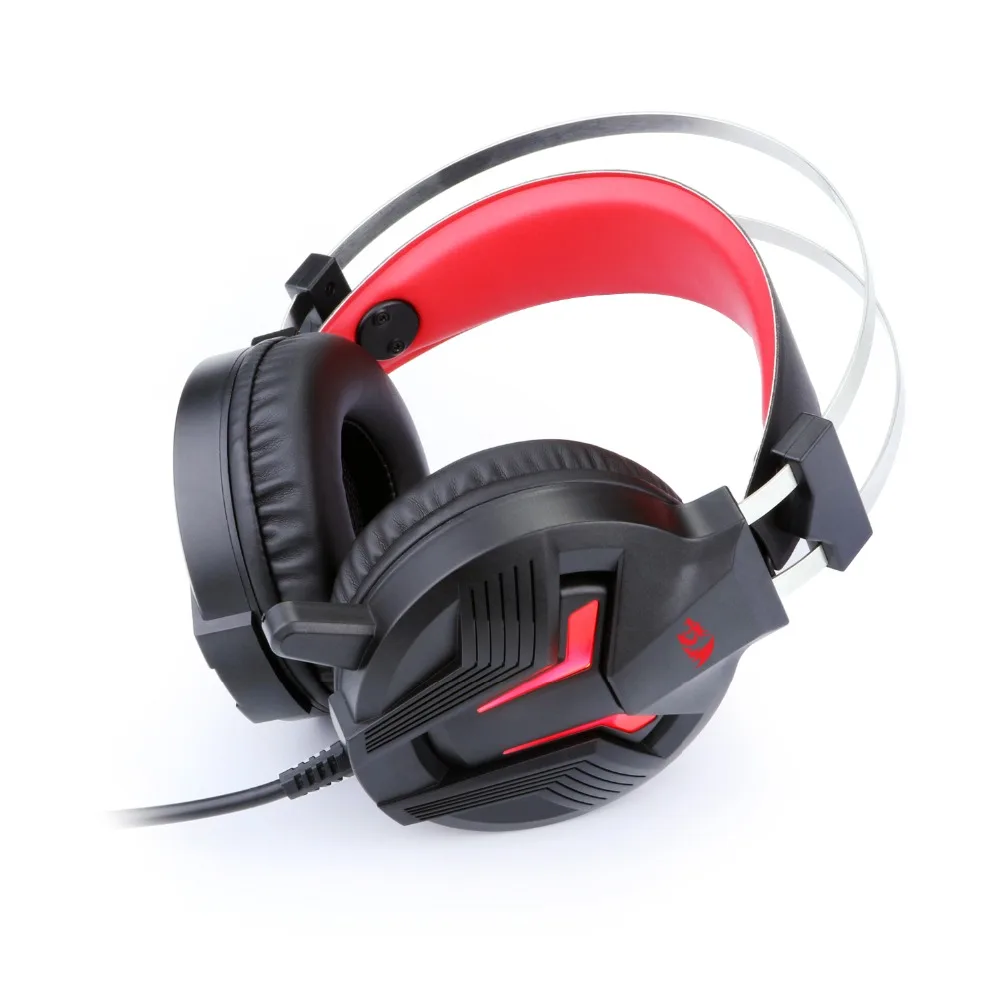 Игровая стереогарнитура Redragon H112 с микрофоном аудиоразъем 3 5 мм вибрирующие