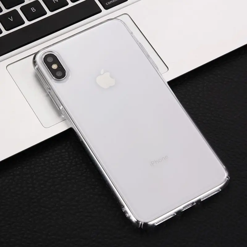 Высококачественный прозрачный жесткий чехол из поликарбоната для iphone X XS XR Max 6 7 8