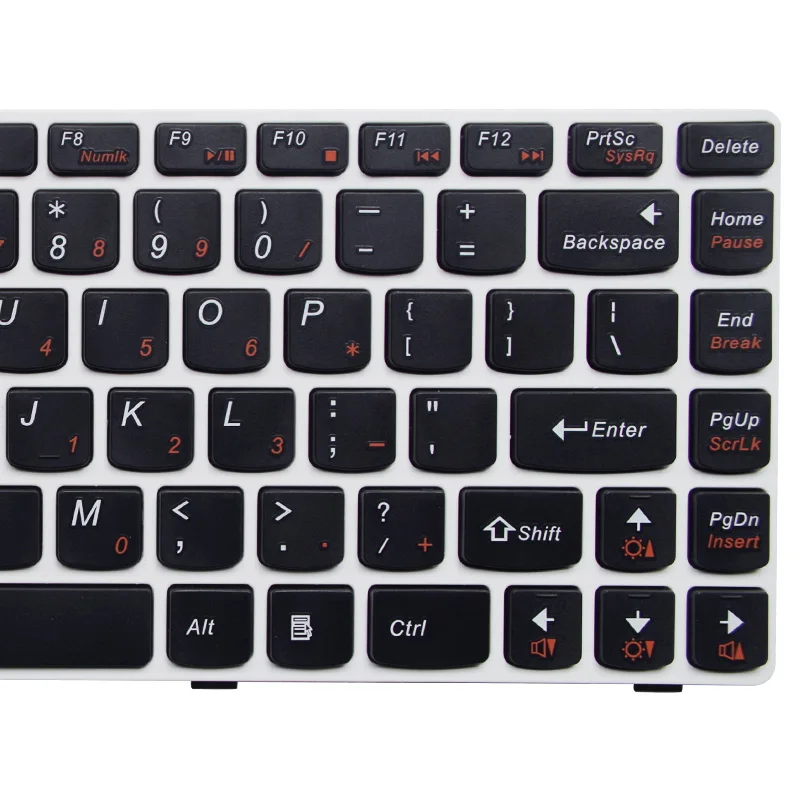 YALUZU новый для Lenovo IdeaPad G480 G485 Z380 Z480 Z485 G410 G490 G400 G405AT AM US клавиатура белого цвета |