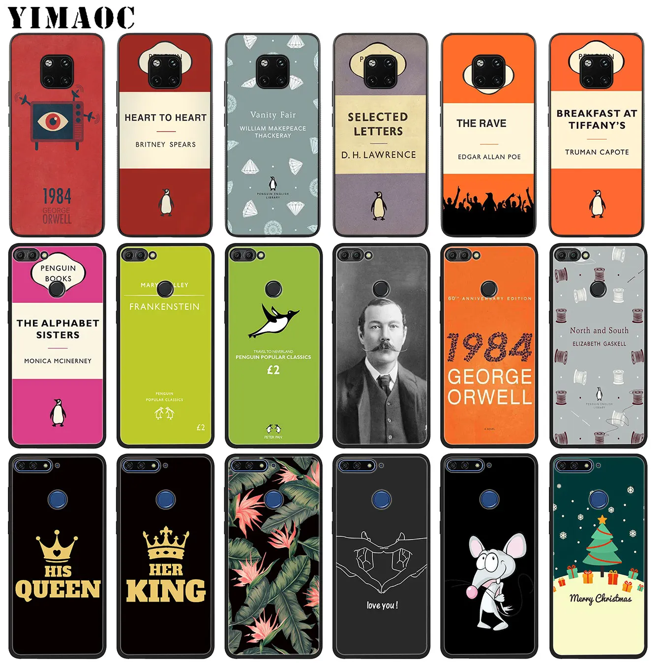 YIMAOC 1984 Джордж Orwell Новинка Мягкий силиконовый чехол для телефона Huawei Mate 30 20 10 Pro Lite