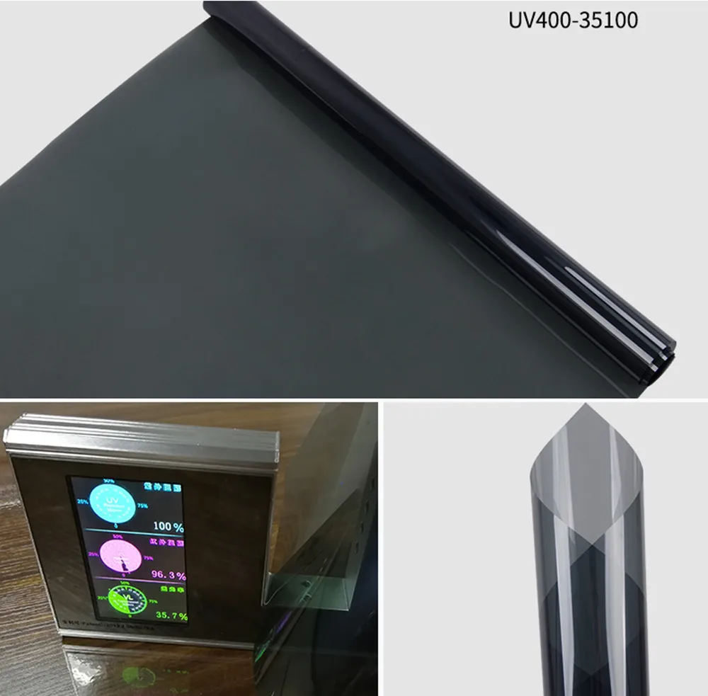 HOHOFILM 8types 50cmx200cm Window Film Car Window Tint Solar Tint For Home Office 100%UV Proof 20''x78.74''