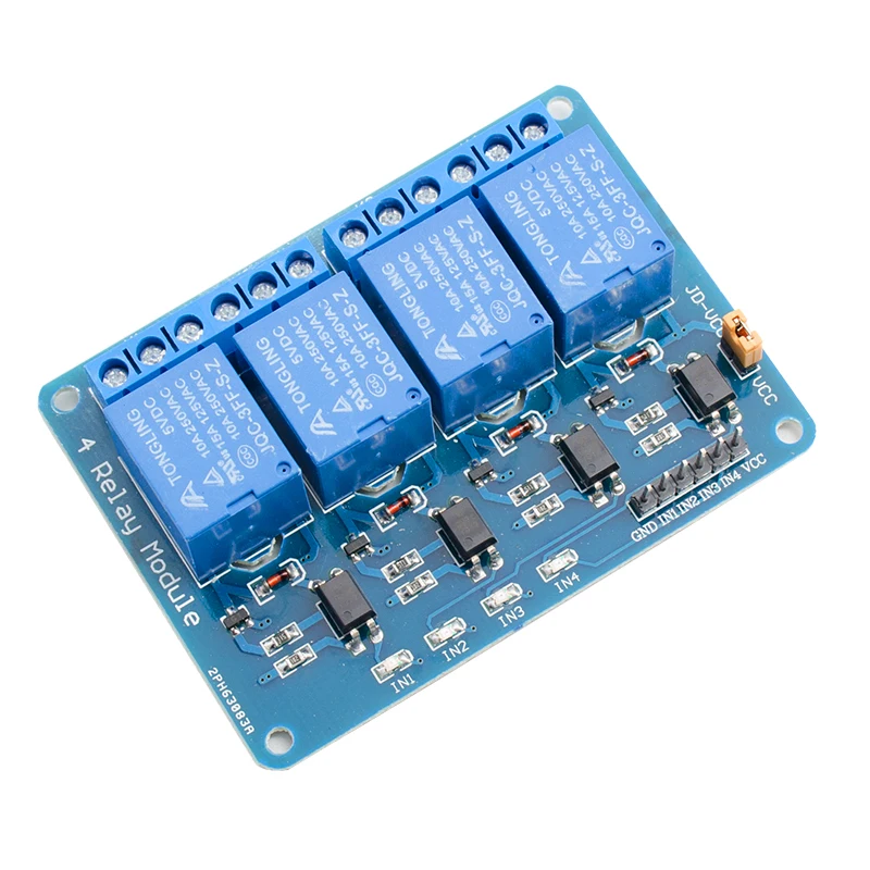 5 В 4-Канальный Релейный модуль с анод для Arduino PIC ARM AVR DSP 4 канала реле Управление