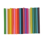 10 шт. 7x100 мм прозрачные цветные клеевые палочки для клеевого пистолета с высокой вязкостью инструмент для ремонта клея DIY Художественный Ручной инструмент