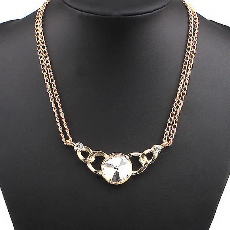 Ретро новинка красоты аксессуары простой темперамент ожерелье горячие