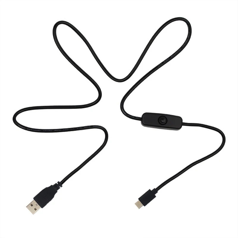 Для Raspberry Pi 4 кабель питания 3A type-C USB-C кабель для зарядного устройства провод с переключателем ВКЛ/ВЫКЛ для Raspberry Pi 4 для мобильного телефона