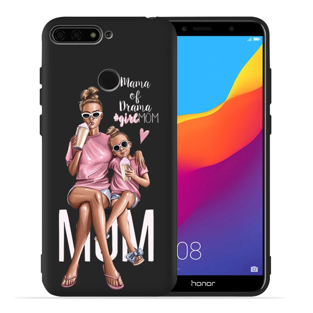 11 Чехол для Huawei Honor 10 Lite, Модный чехол Super Mom, милый детский чехол для Honor 9 Lite 10 9 8 8x 8c 8 Lite, защитный чехол Etui - Цвет: 11