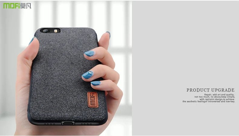 Чехол для xiaomi mi5, чехол MOFI для xiaomi mi 5, тканевый чехол-накладка для mi 5, силиконовый чехол для mi 5 Pro, матовый деловой чехол