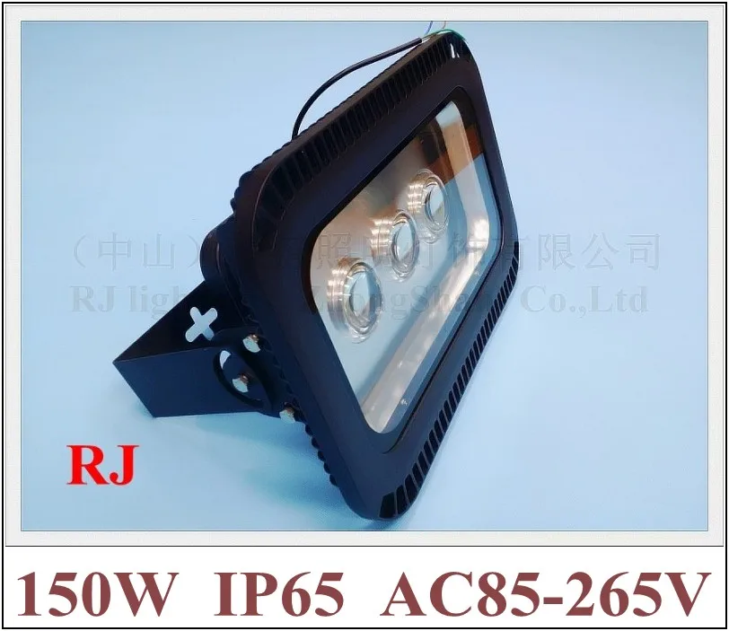 С линзой 90 градусов излучения Угловой светодиодный прожектор 150 Вт (3X50 Вт)