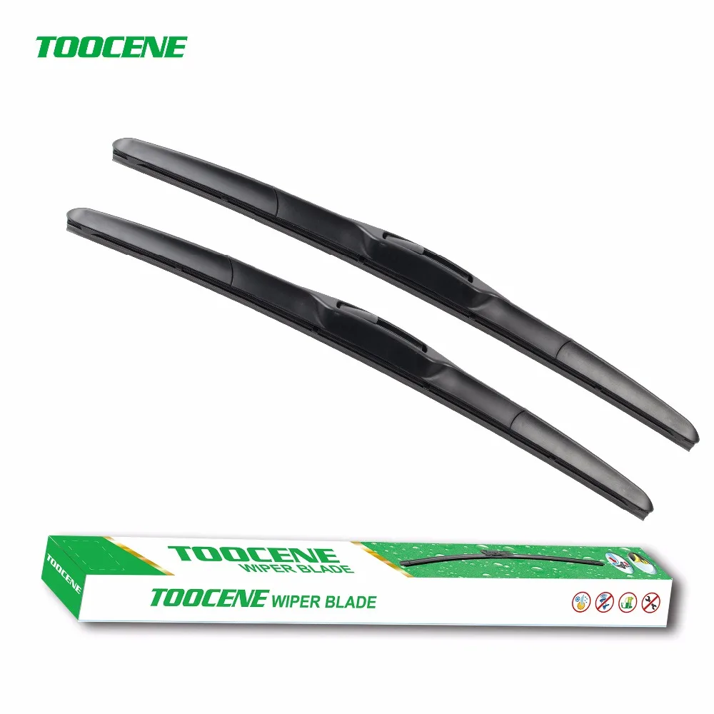 

Toocene windscreen wiper blades for Ssangyong Kyron 2005-2013 pair 19"+22", car front windshield wiper auto accessories
