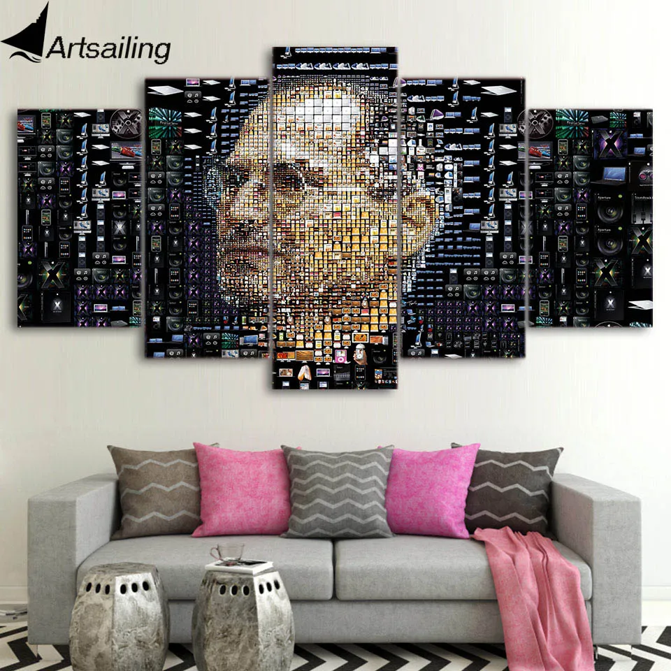 ArtSailing HD с Джобса apple живопись на холсте украшение холст печать плакат картина