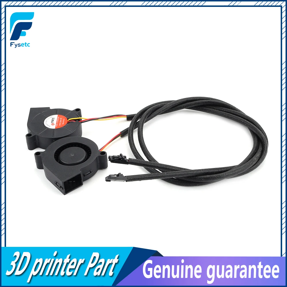 

5pcs Prusa i3 MK3 3D Printer Parts DC 5V 5015 Blow Radial Cooling Fan Hydraulic Sleeve Bearing Front Print Fan Cooler Radiator