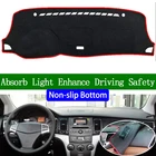 Для SsangYong Korando 2011, 2012, 2013, нескользящая Нижняя крышка приборной панели, наклейки для автомобиля, аксессуары для интерьера автомобиля