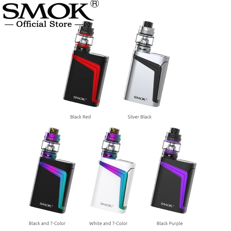 Оригинальный SMOK V FIN Комплект 160 Вт в плавник TC VW мод 8000 мАч батарея 6 мл емкость