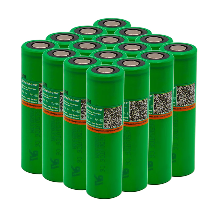 Высокая емкость VTC6 3 7 V 3000mAh литий ионный аккумулятор 18650 для US18650VTC6 30A электронные