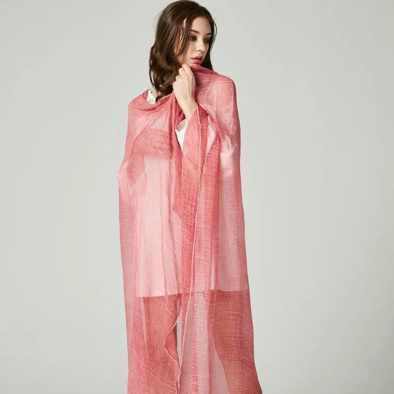 Новинка 2017 года Для женщин шелковый шарф пляжное Полотенца путешествия