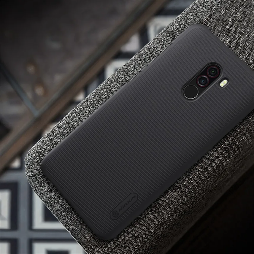 Чехол NILLKIN для Xiaomi Pocophone F1 оригинальный матовый чехол из поликарбоната жесткая