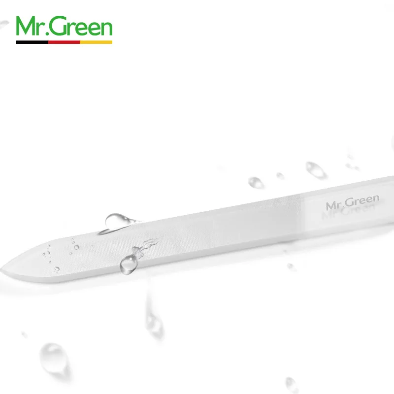 MR. GREEN Nano glass пилочка для ногтей буферная пилка маникюрные инструменты