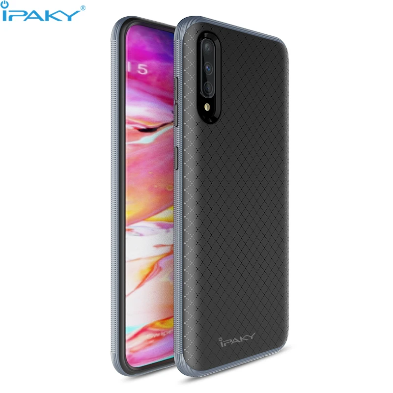 Чехол для Samsung A50 A70 A30 iPaky оригинальный корпус из поликарбоната с порошком +