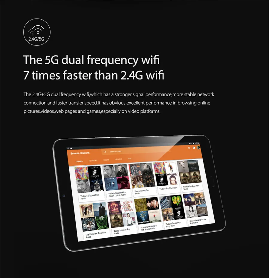 Alldocube U89 свободный X9 планшетный ПК 8,9 ''ips 2560*1600 Android 6,0 MT8173V четырехъядерный 13MP двойной Wifi 2,4G/5G 4GB Ram 64GB Rom