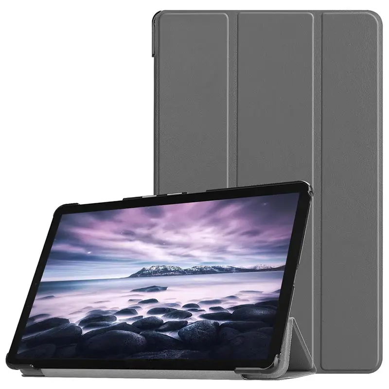 Gray Умный Магнитный чехол для нового iPad Pro 11, ультратонкий противоударный чехол-подставка из искусственной кожи для iPad Pro 11, чехол - Цвет: Gray