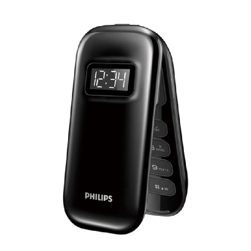 Оригинальный Philips E320 откидная крышка клавиатура телефон MTK 2 6 дюймов 1000 мАч FM