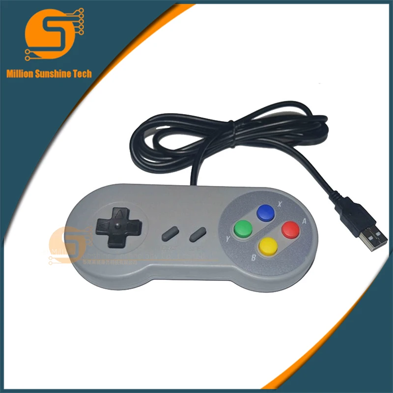 2 шт. Raspberry Pi геймпад без драйвера USB игровой контроллер ручка для NESPi чехол/Raspberry Pi 3 Model B+ Plus/WINDOWS/MAC