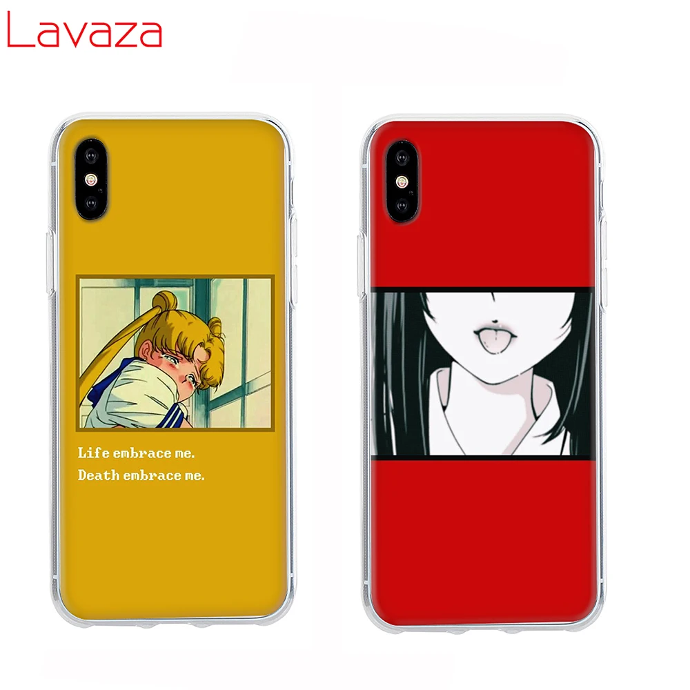 Lavaza аниме девушка-подросток анимация жесткий чехол для телефона Apple iPhone 6 6s 7 8 Plus X 5 5S SE чехол для iPhone XS Max XR чехлы