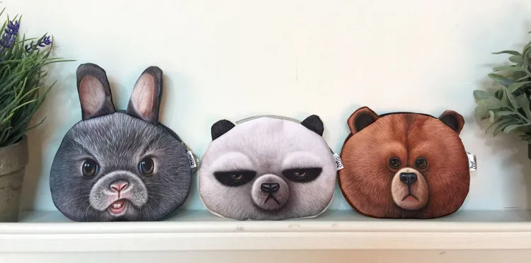 Новинка года небольшой хвост Cat Портмоне милые дети мультфильм кошелек Kawaii сумка монет Чехол дети кошелек держатель Для женщин кошелек для монет