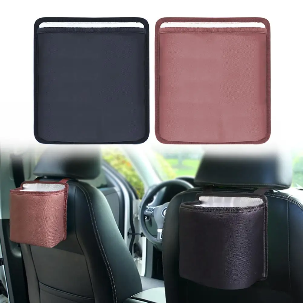 

Car Stowing Tidying Trash Multi-Functional Hanging Trash Car Organizer Seat back Cleaning storage Box car accessories interior