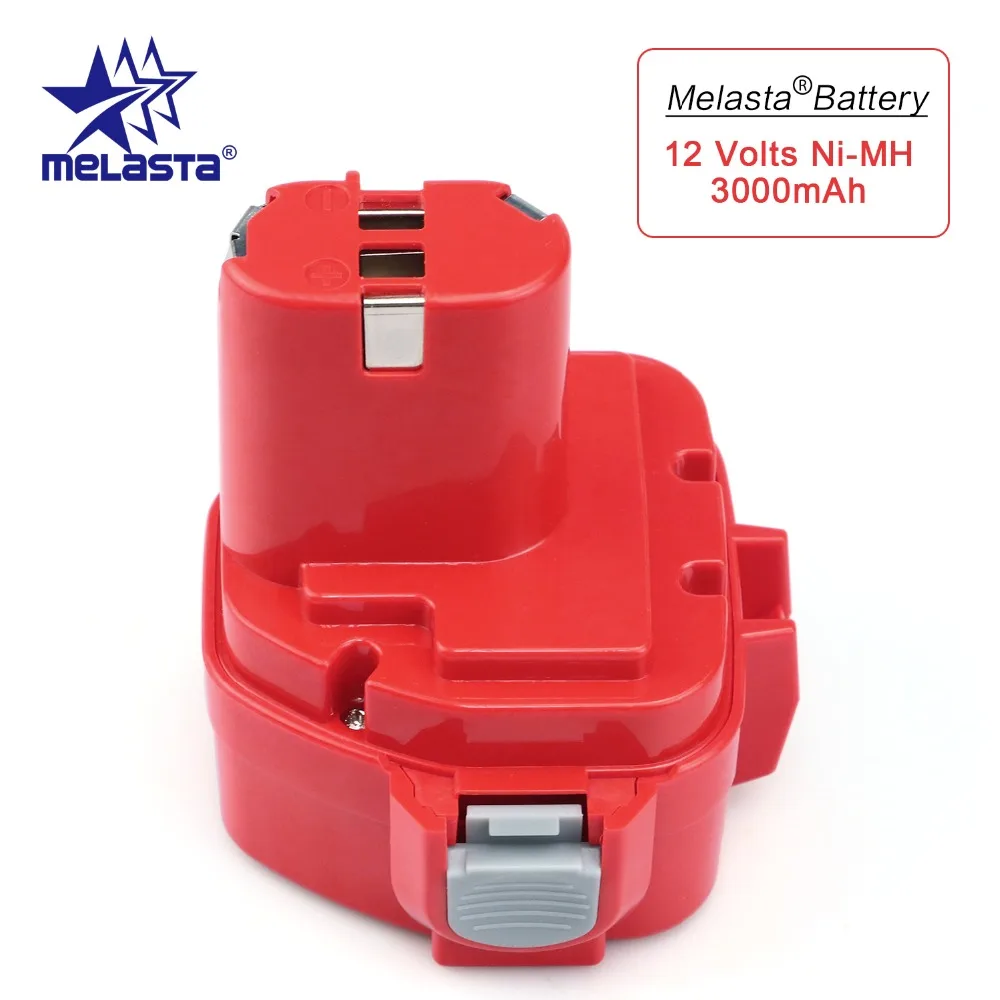 Обновленная сменная NIMH батарея MELASTA 12 в 3000 мАч для Makita 1220 PA12 1222 1233S 1233SA 1233SB 1235 1235A 1235B
