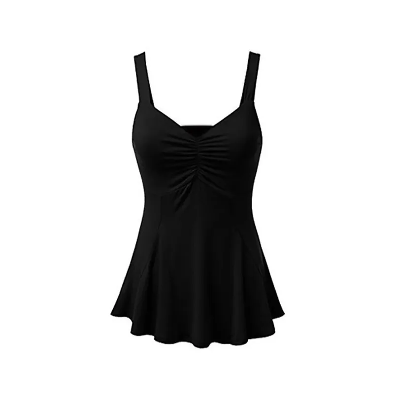 New Bikini Vest Slim Short V-neck European and American Camisole