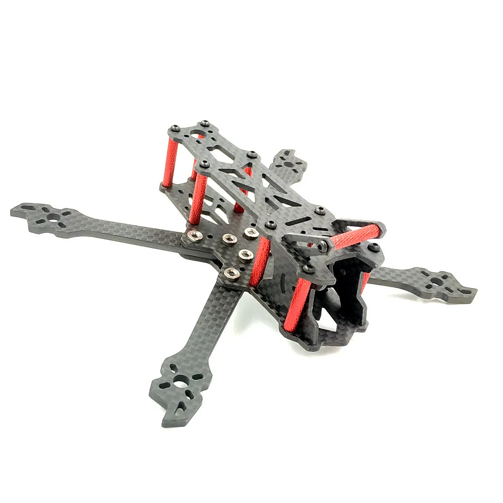 AlfaRC Fighter140 140 мм 3 мм/4 мм Arm Frame Kit 3K Углеродное волокно для радиоуправляемого дрона FPV гоночный Квадрокоптер запасные части DIY аксессуары