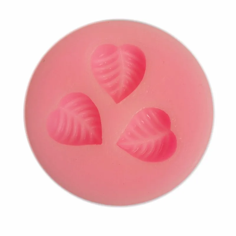 1 шт. лист силиконовая форма для торта 3D листья пресс помадка кекс украшения