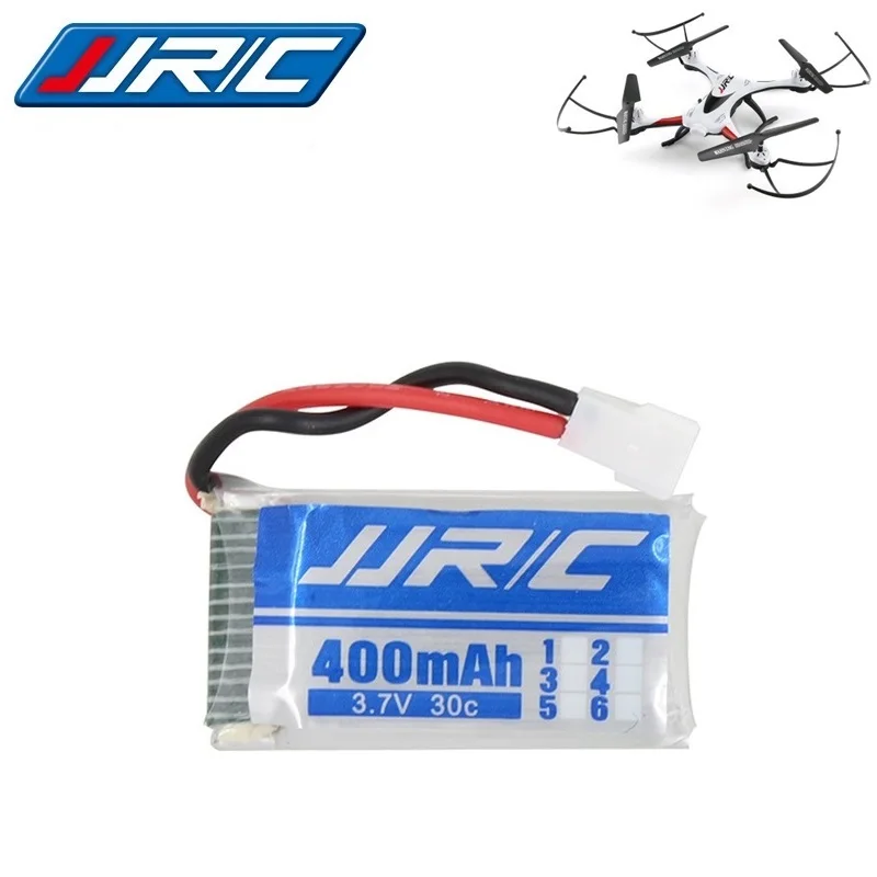 100 шт./лот JJRC H31 Оригинальная батарея запасные части 3 7 V 400mah 30C Lipo v для | Игрушки и