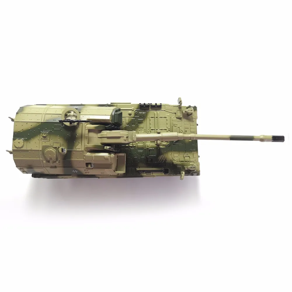 1: 72 Масштаб литой под давлением металлический военный танк модели Panzer Haubitze PzH-2000 самоходная артерия литой армейский Танк модель игрушки