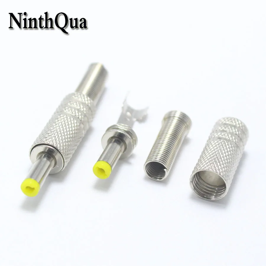 

1pcs 4.0*1.7mm DC Power Plug 4.0mm * 1.7mm Metal Male Plug Connector Audio Adapter for OD5mm Cable